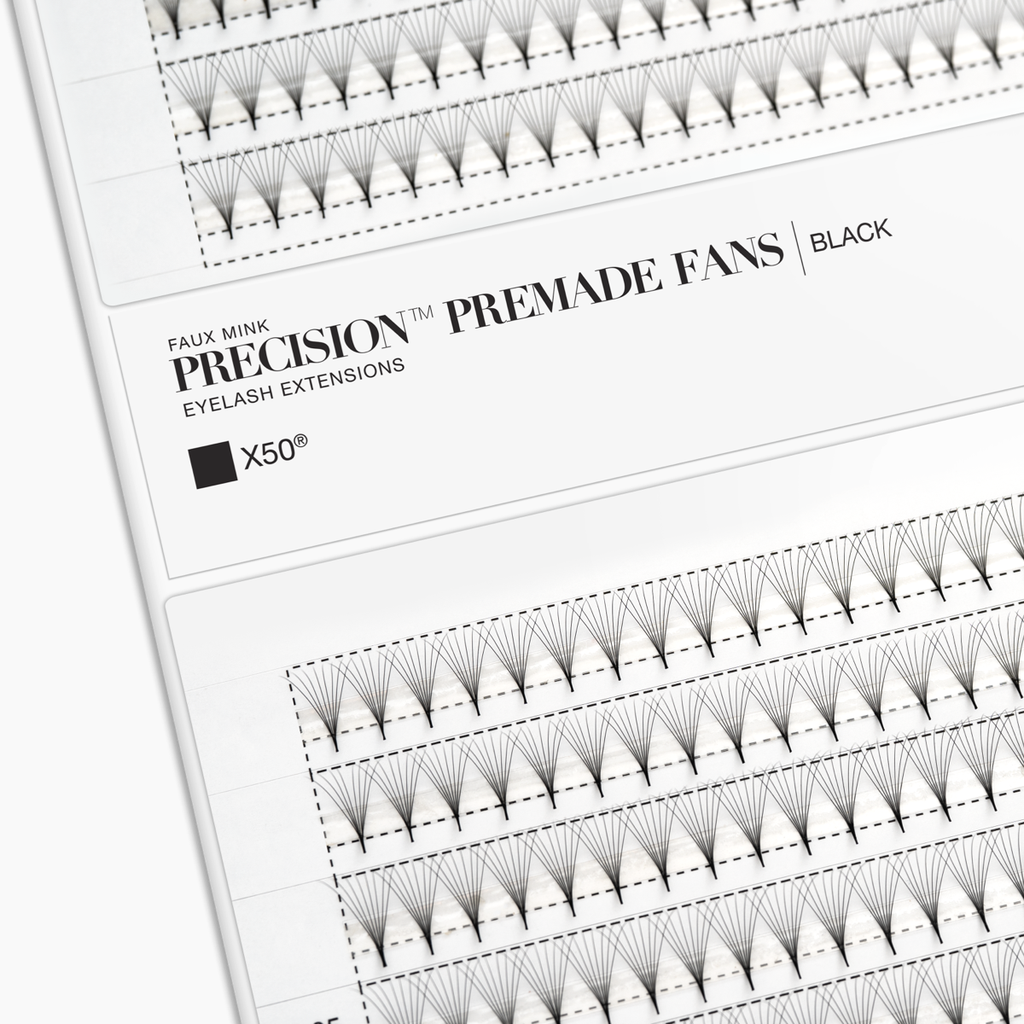 Faux Mink Precision™ Premade Fans | X50 | 0.05 mm | 13 mm | 8D