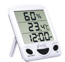 Xtreme Lashes Hygro-Thermometer Clock - Ilmankosteus- ja lämpömittari
