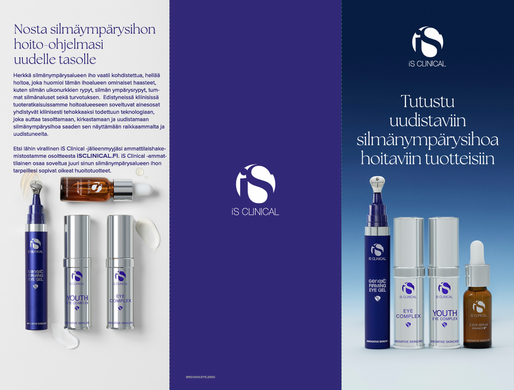 iS Clinical kuluttajaesite | SILMÄNYMPÄRYSTUOTTEET