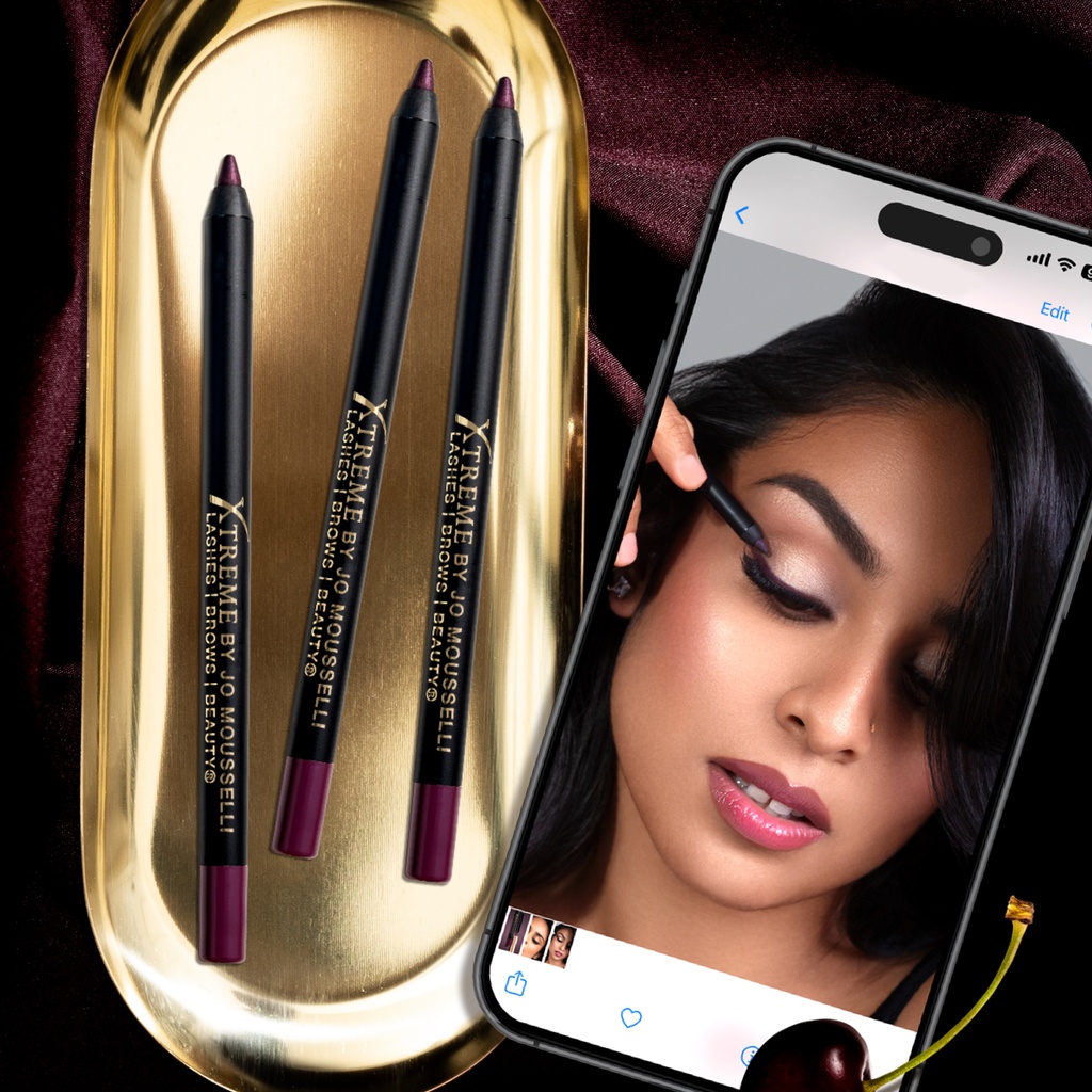 Xtreme Lashes GlideLiner™ Long Lasting Eye Pencil -silmänrajauskynä | Black Cherry | UUSI SÄVY