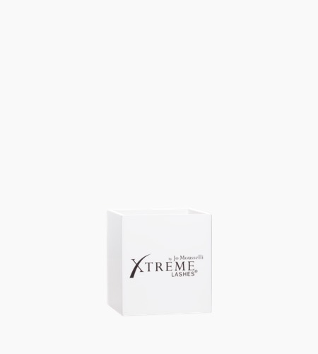 Xtreme Lashes Display Cup White -esittelykuppi, valkoinen - tyhjä