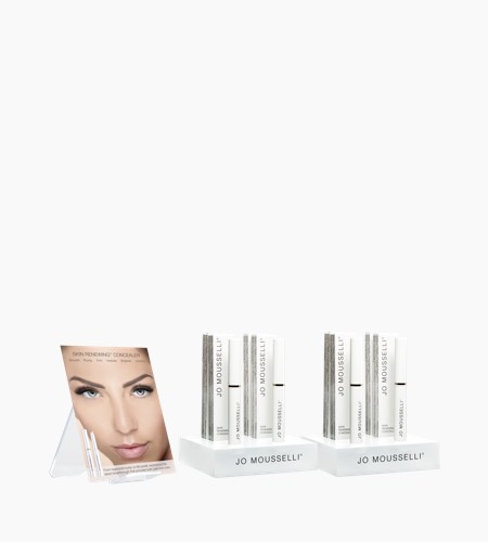 Xtreme Lashes Concealer -meikkivoiteiden esillepanoteline, kirkas - tyhjä
