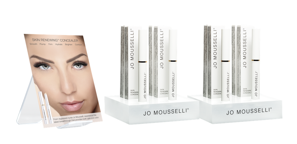 Xtreme Lashes Concealer -meikkivoiteiden esillepanoteline, kirkas - tyhjä