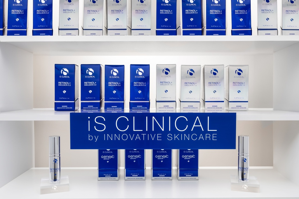 iS Clinical Shelf Talker by Innovative Skincare