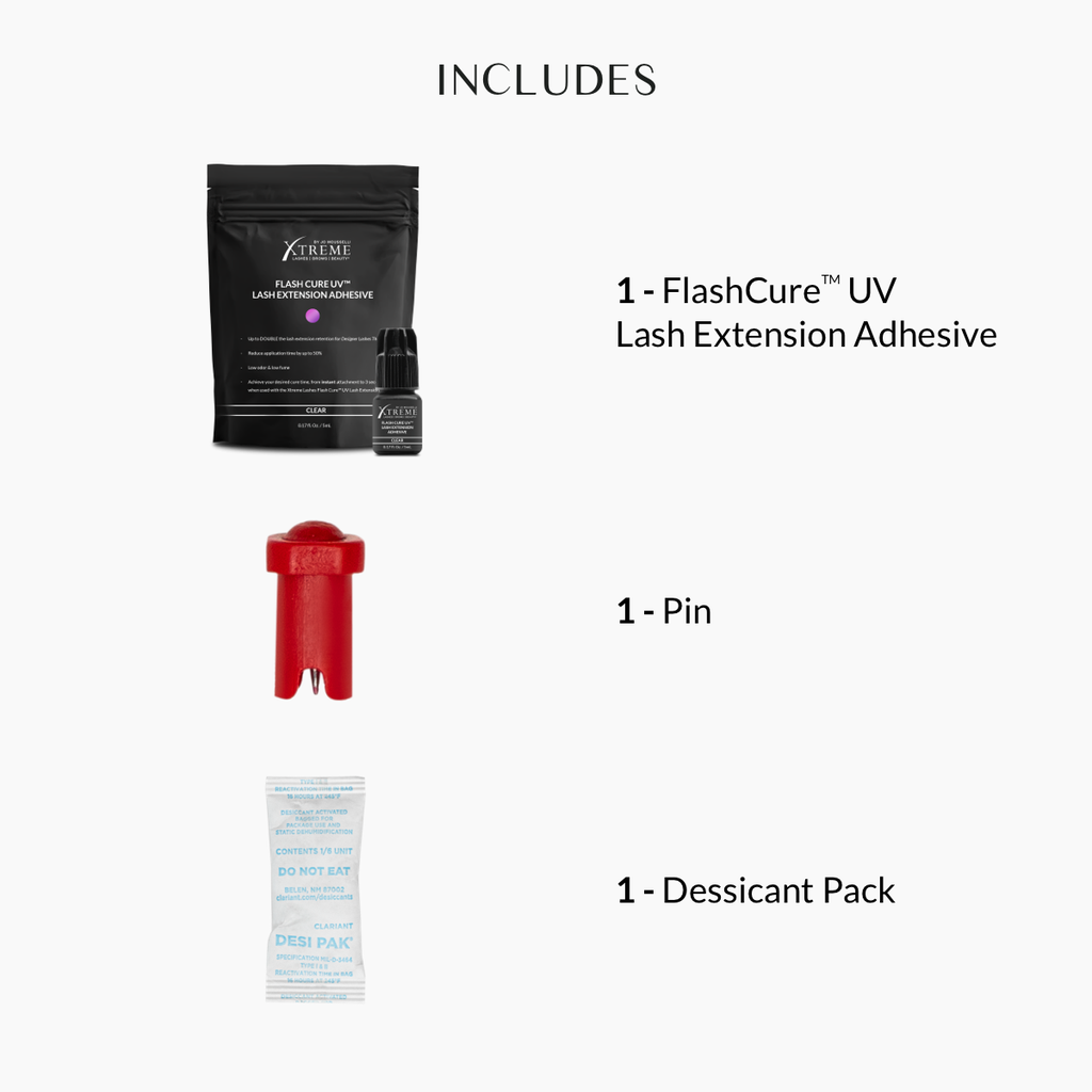 Flash Cure UV Lash Extension Adhesive (5 mL)