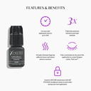 Flash Cure UV Lash Extension Adhesive (5 mL)