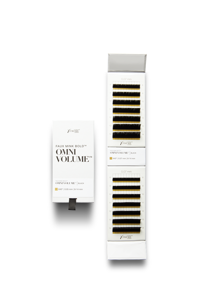 Faux Mink Bold™ Omni Volume® | X40 | 0.07 mm | 15-17 mm | MULTI-LENGHT