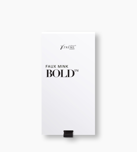 Black Faux Mink Bold™ | X50 | 0.20 mm | 7 mm