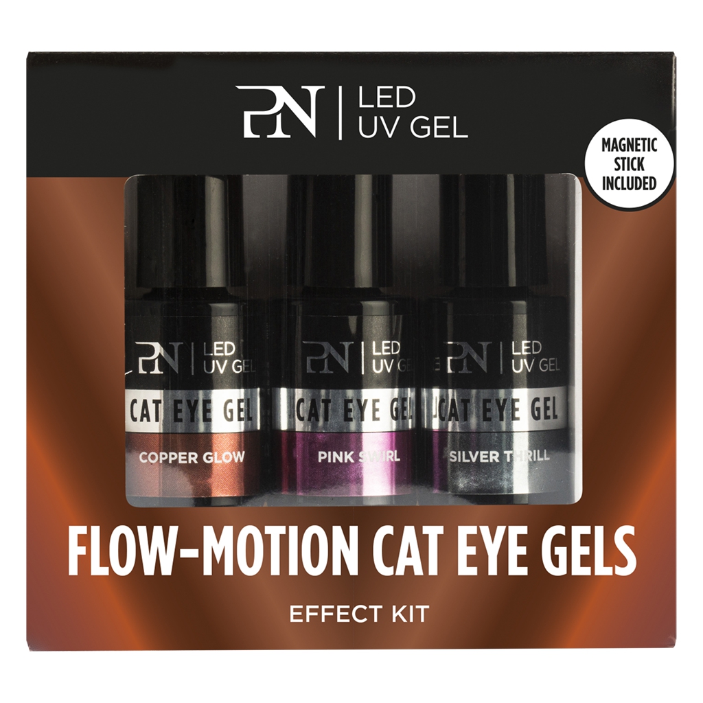 Pronails Effect Kit 3 pcs - Flow-Motion Cat Eye Gels