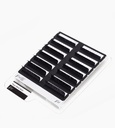 Black Faux Mink Bold™ | X50 | 0.20 mm | 6-8 mm | MULTI-LENGTH