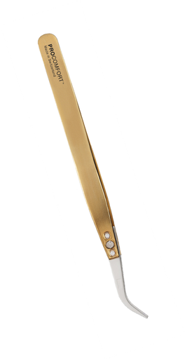 Xtreme Lashes Tweezers ProComfort® Ceramic Angled - pinsetit