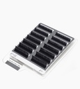 Faux Mink Matte Black X-WRAP® | X35 | 0.15 mm | 6-8 mm | MULTI-LENGTH