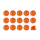 Hydrafacial Hydropeel® Sloped Aggression Tip Orange (15 kpl) - pakkaus