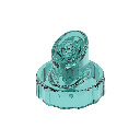 Hydrafacial Hydropeel Tip for Exfoliation Teal (15 kpl) - pakkaus