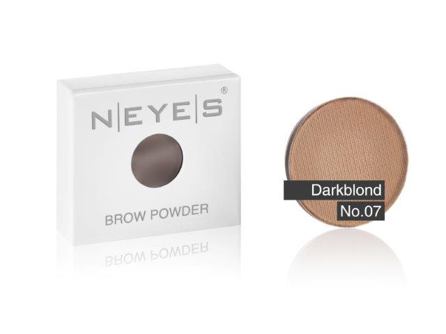 NEYES Brows Brow Powder 07 - Darkblond kulmakarvapuuteri
