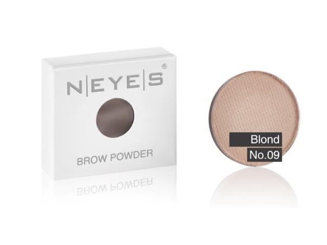 NEYES Brows Brow Powder 09 - Blond kulmakarvapuuteri