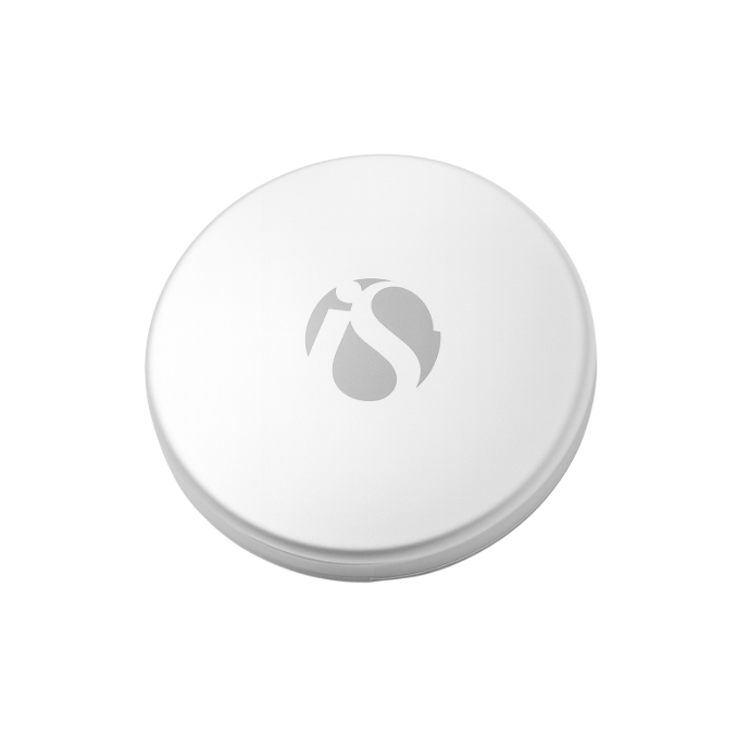 iS Clinical Silver Matte Compact Mirror