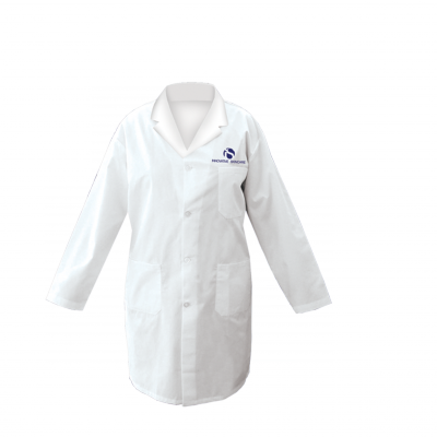 iS Clinical Lab Coat Fitter White, Large työtakki