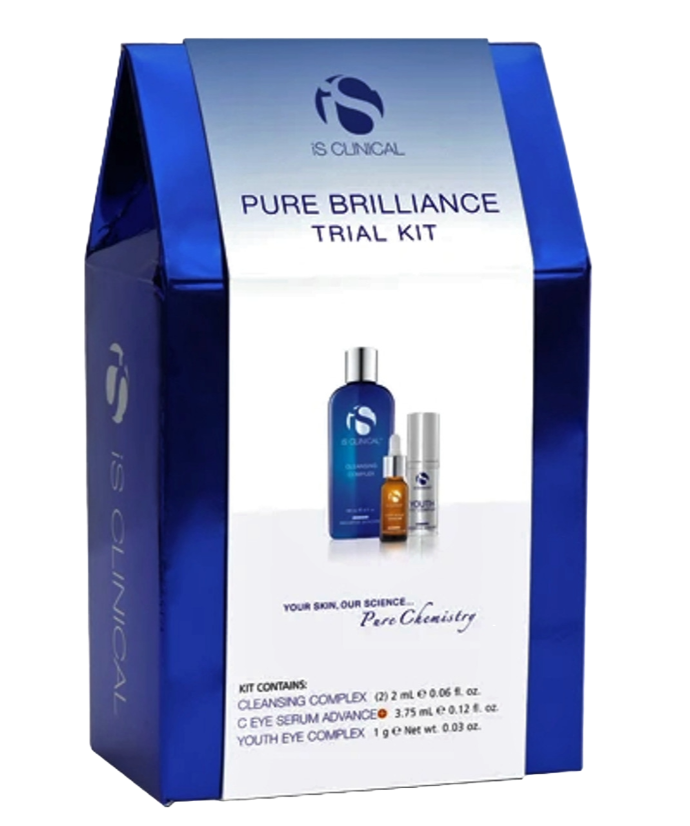 iS Clinical Pure Brilliance Trial Kit - näytepakkaus