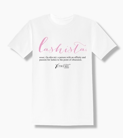 Xtreme Lashes Lashista T-Shirt White XXL