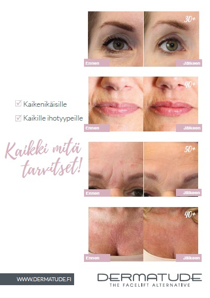 Dermatude juliste - Ennen ja jälkeen A3
