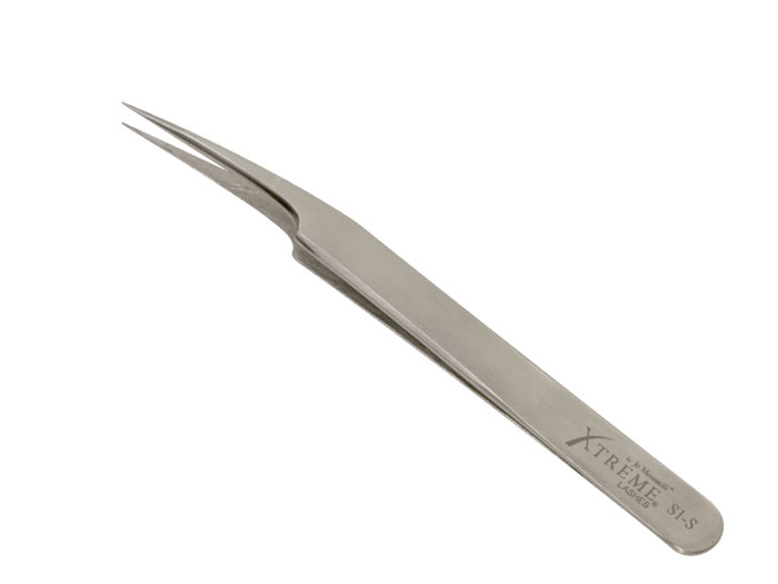 Xtreme Lashes XL Signature S1-S Curved Tweezers (12 cm)