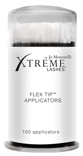 Xtreme Lashes Flex Tip Applicators -puhdistustikut (100 kpl pakkaus)
