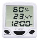 Xtreme Lashes Hygro-Thermometer Clock - Ilmankosteus- ja lämpömittari