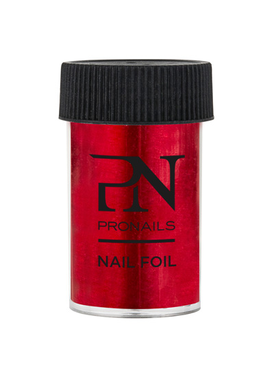 Pronails Nail Foil Red - 1,5 m