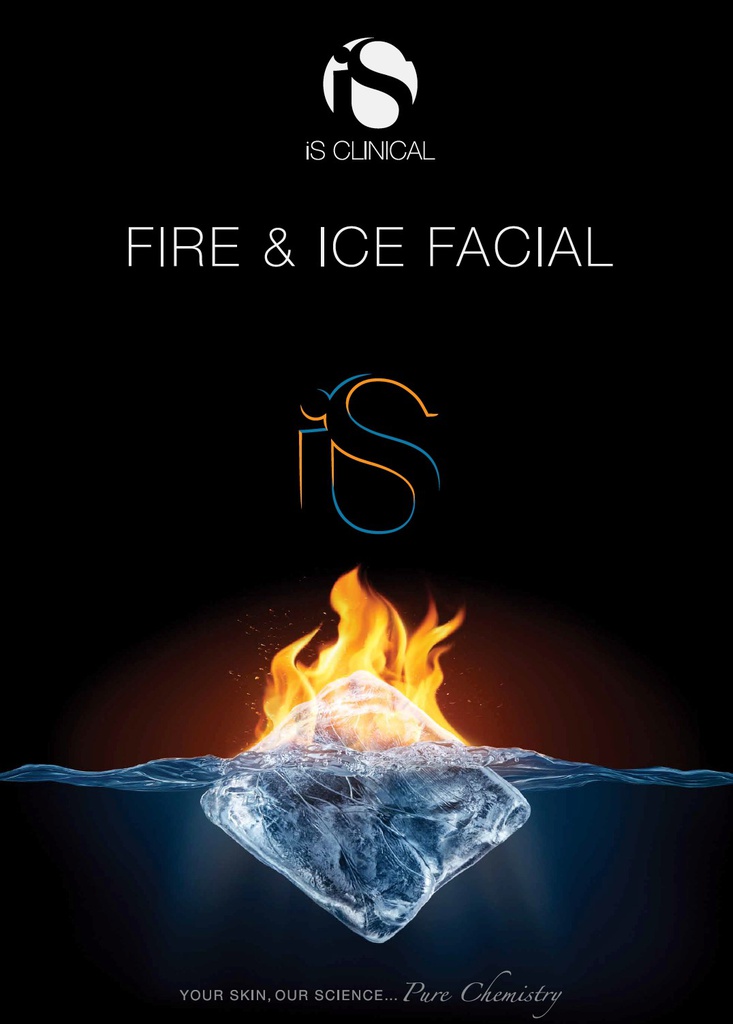 iS Clinical Fire &amp; Ice juliste 2021 50 x 70