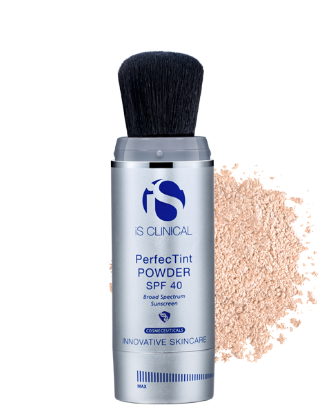 iS Clinical PerfecTint Powder SPF 40 aurinkosuojapuuteri Ivory EU/UK 2 x 3.5g