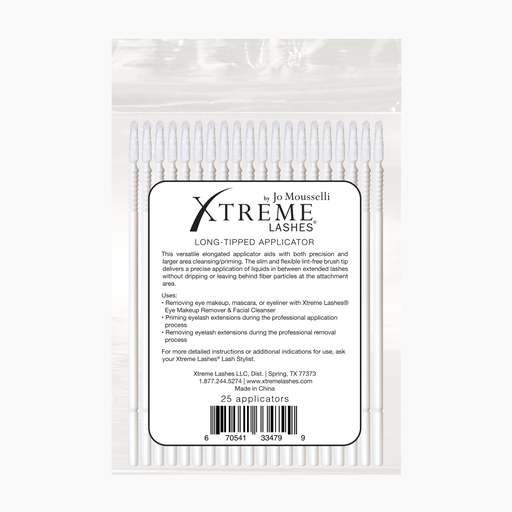 Xtreme Lashes Long-Tipped Microfiber Brushes (25 kpl)