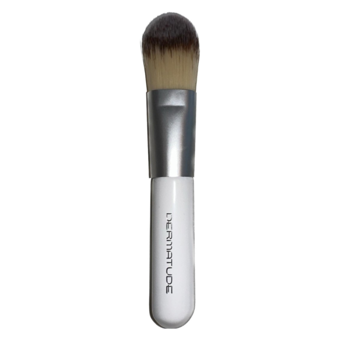 Dermatude Mask Brush White with Logo