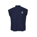 WOMEN'S SCRUBS - NAVY MANDARIN COLLAR SHIRT KOKO S