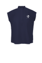 WOMEN'S SCRUBS - NAVY MANDARIN COLLAR SHIRT KOKO M