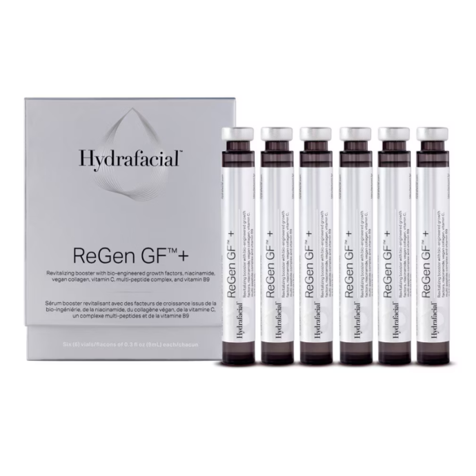 Hydrafacial ReGen GF™+ - 6 ampullia/laatikko - Kampanjatuote! Alennus -15% 01.-15.9.2026. Tuotteen hinta verkkokaupassa valmiiksi alennettu.