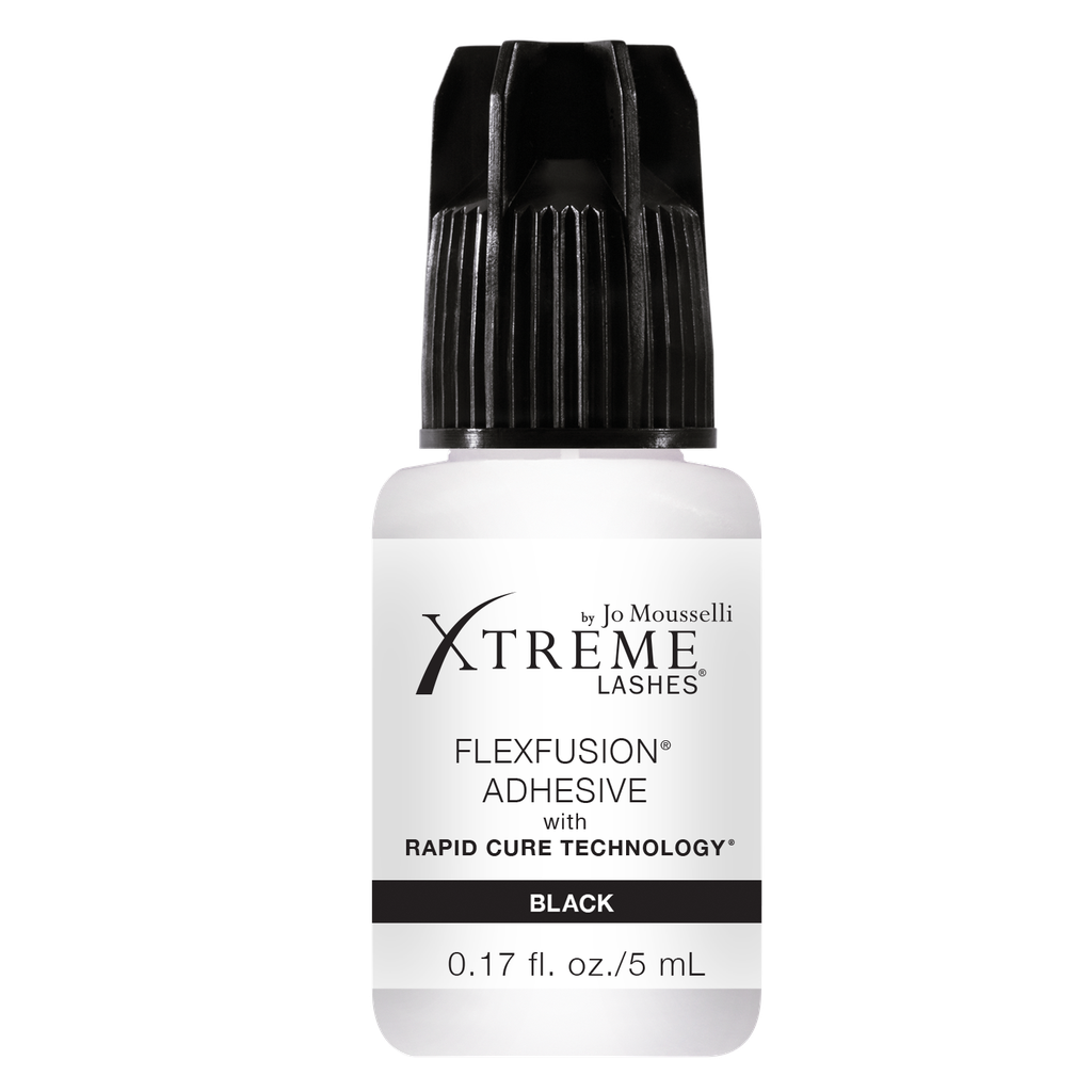 [3030] Xtreme Lashes FlexFusion® with Rapid Cure Technology® (BLACK) Lash Extension Adhesive (5 mL)