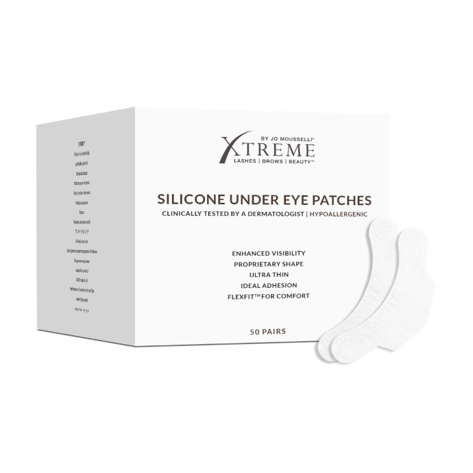 [3050] Xtreme Lashes Silicone Under Eye Patches Matte -silmänaluslaput (50 paria)