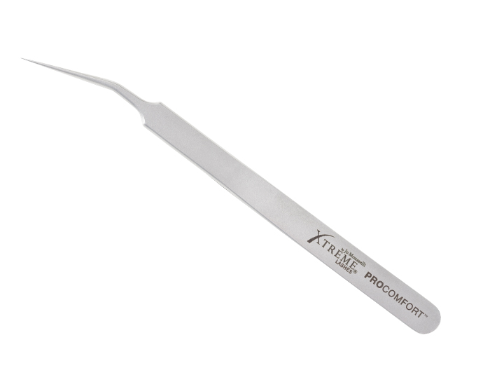 [3119] Xtreme Lashes Tweezers - ProComfort® Curved - kaarevat pinsetit