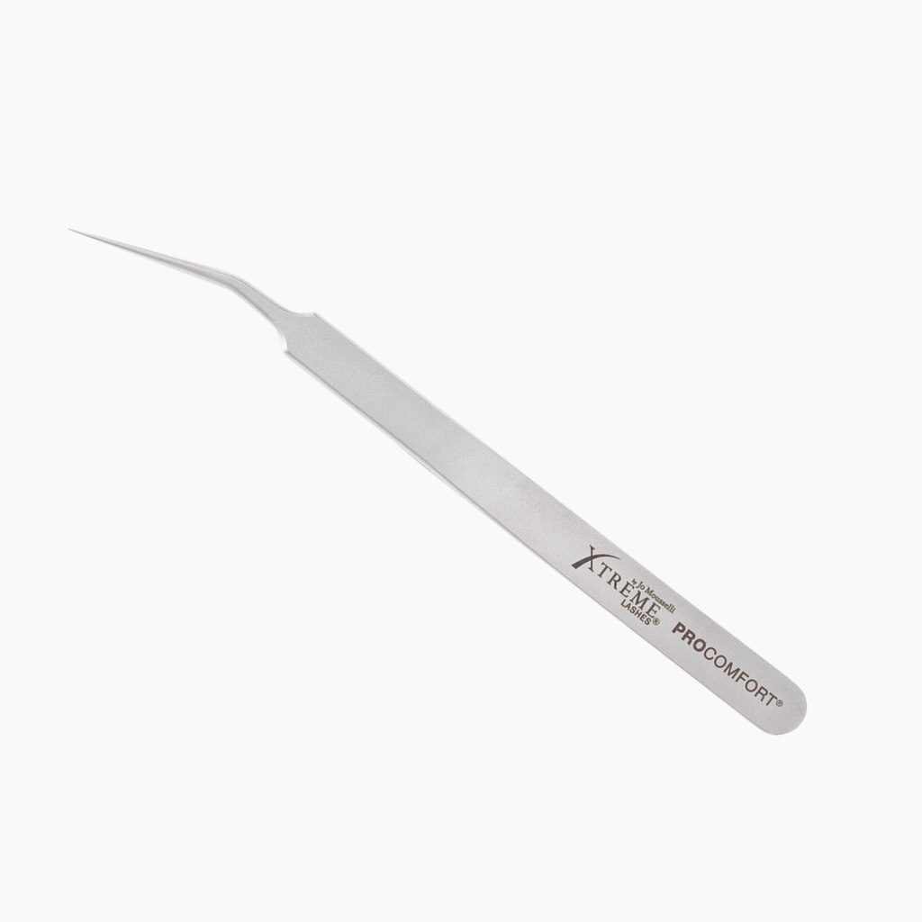 [3119] Xtreme Lashes Tweezers - ProComfort® Curved - kaarevat pinsetit