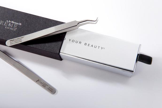 [3130] Xtreme Lashes Tweezers - ProComfort® Z-Curve™ - pinsetit