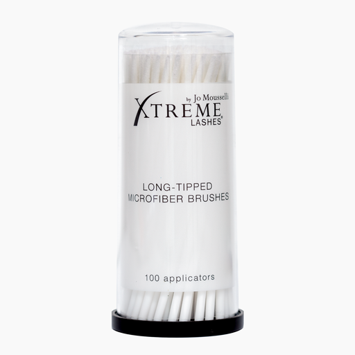 Xtreme Lashes Long-Tipped Microfiber Brushes In Tube (100 kpl)