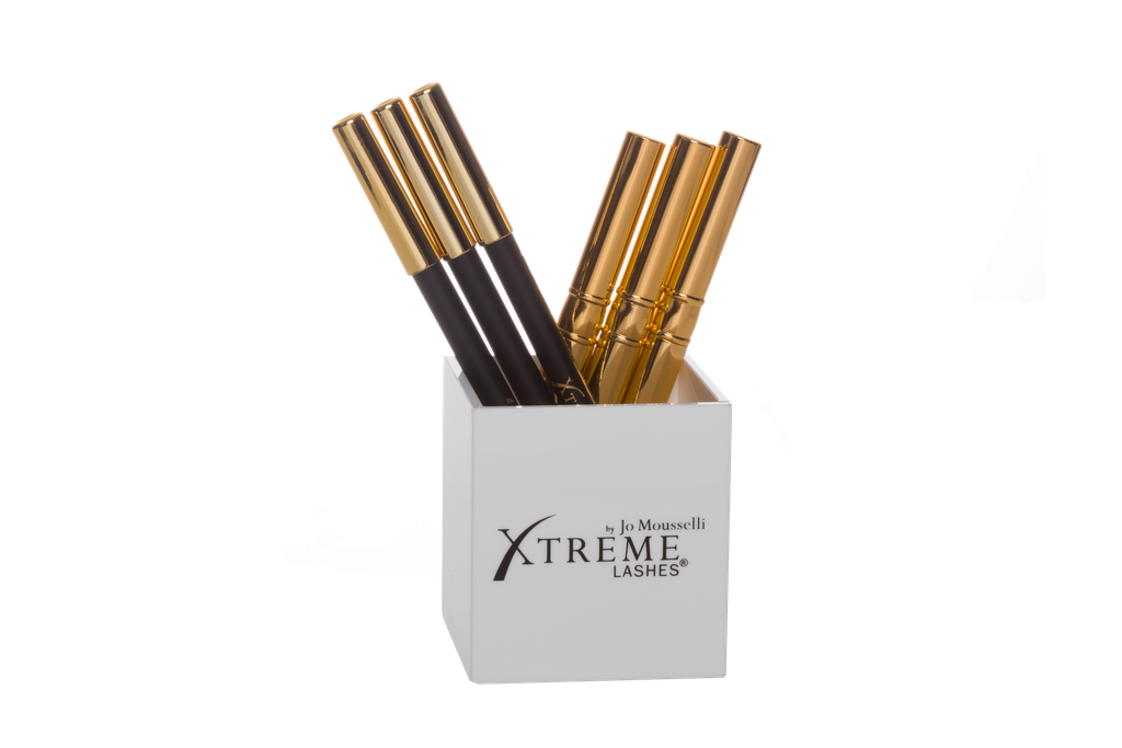 [9841] Xtreme Lashes Display Cup White -esittelykuppi, valkoinen - tyhjä