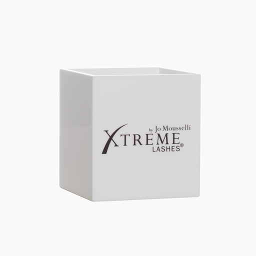 Xtreme Lashes Display Cup White -esittelykuppi, valkoinen - tyhjä