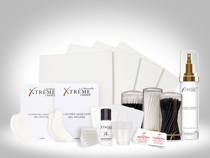 [44012036] Xtreme Lashes Basics -minituotepaketti ripsimuotoilijoille