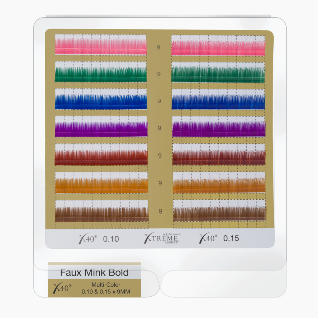 [74001508] Faux Mink Bold™ Color | X40 | 0.10 mm ja 0.15 mm | 8 mm