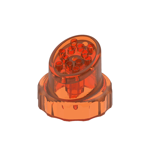 [74275-15] Hydrafacial Hydropeel® Sloped Aggression Tip Orange (15 kpl) - pakkaus