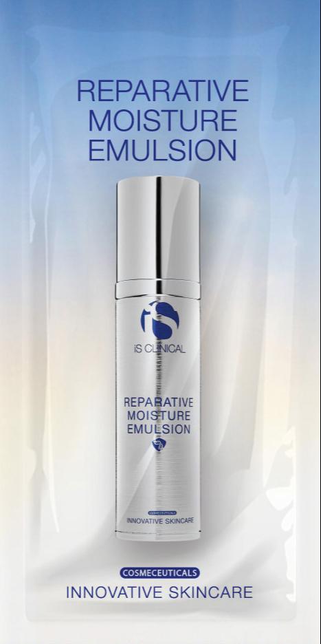[1304.002.20PK] iS Clinical Reparative Moisture Emulsion sample 2g (20 kpl näytepakkaus)