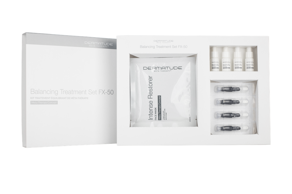 [D7351] Dermatude Balancing Facial Treatment set FX-50 (4 hoitoa)