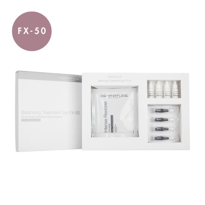 [D7351] Dermatude Balancing Facial Treatment set FX-50 (4 hoitoa)